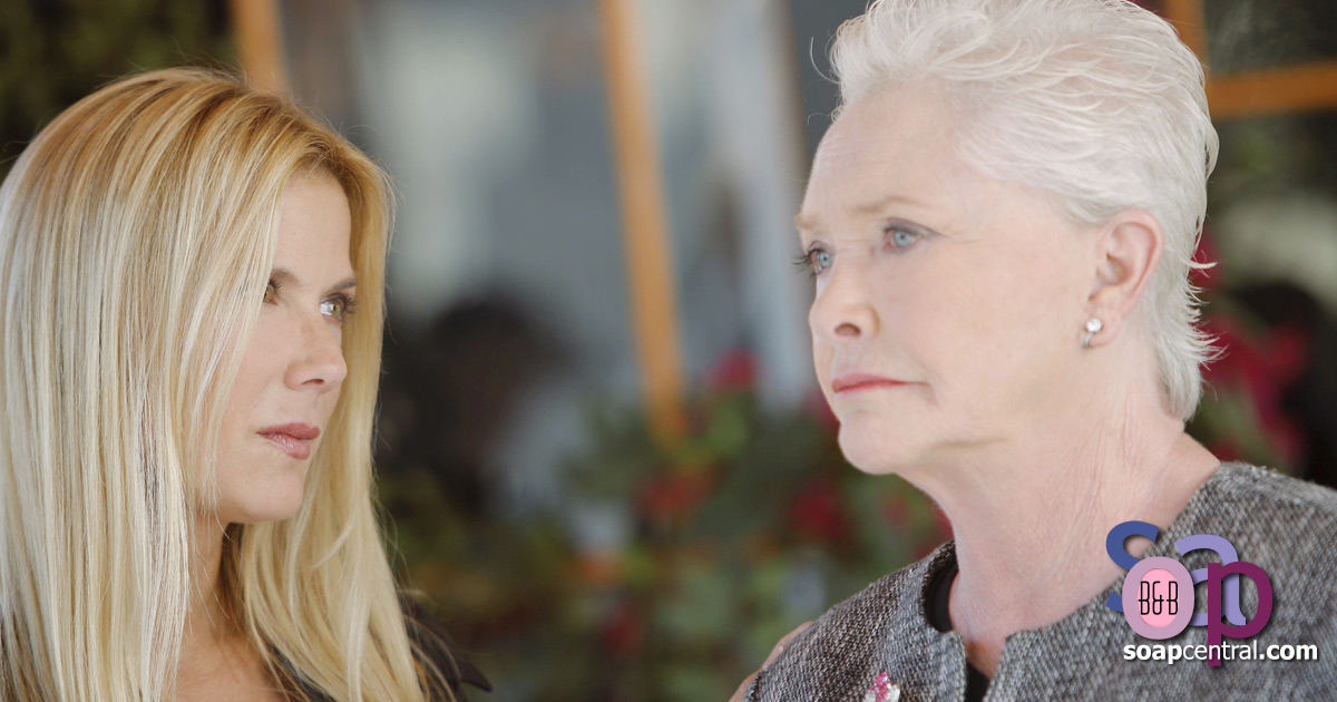 The Bold and the Beautiful Together again! The Bold and the Beautiful's Katherine Kelly Lang and Susan Flannery reunite