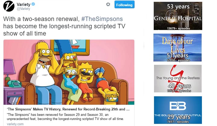 The Simpsons' renewal news mistake ignites soap community
