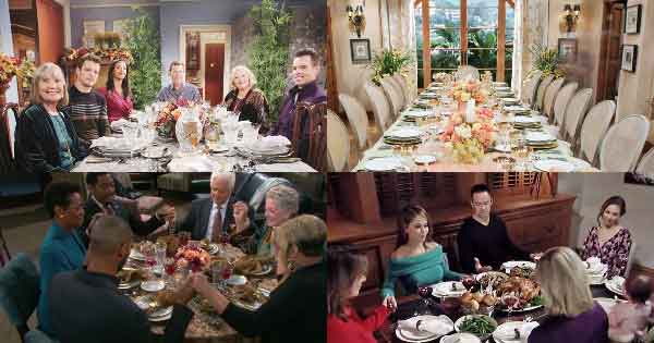 HOLIDAY SPECIAL: Stars reveal which soap characters they'd invite to Thanksgiving -- and who would ruin everything!