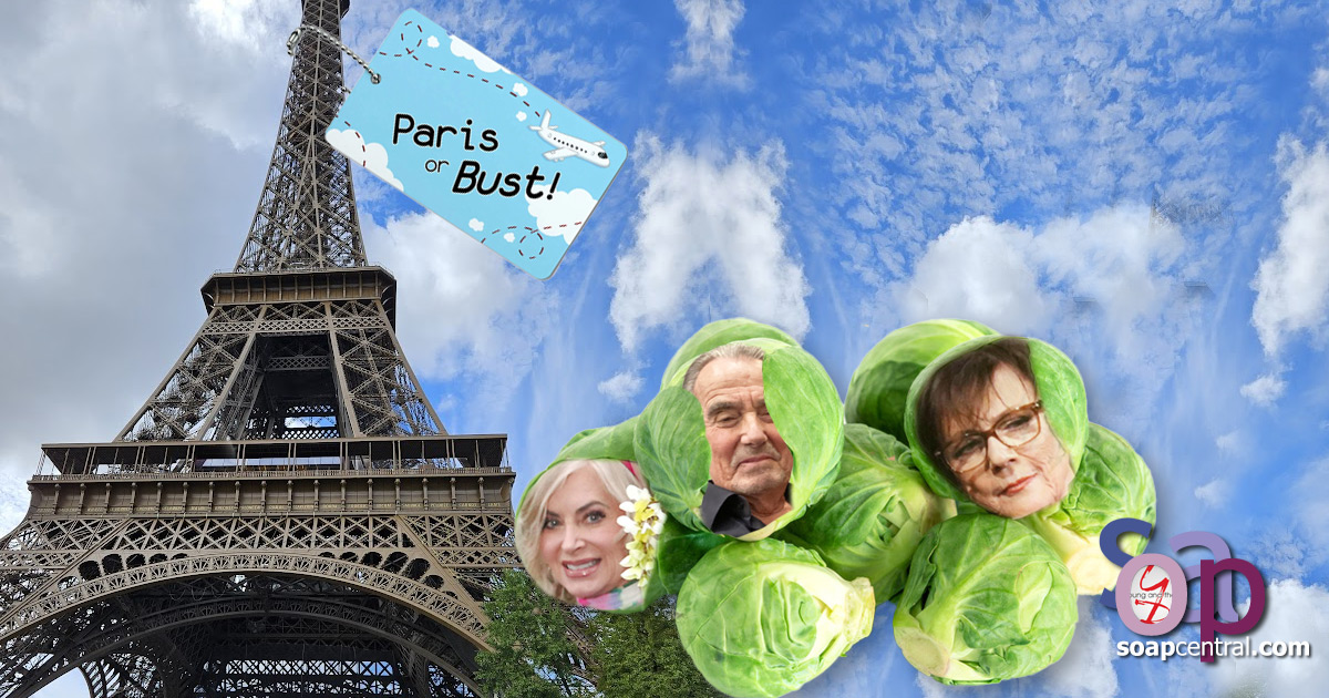 Y&R TWO SCOOPS FIRST LOOK: Paris or bust